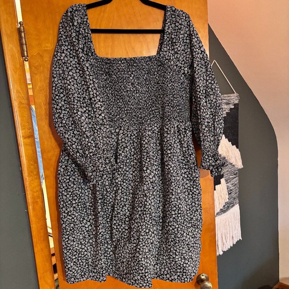 NWOT Madewell Floral Mini Dress